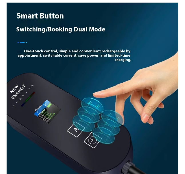 Romada 7Kw Portable Car Charger New Energy Vehicle Charging Gun Pile for BYD Electric Vehicle