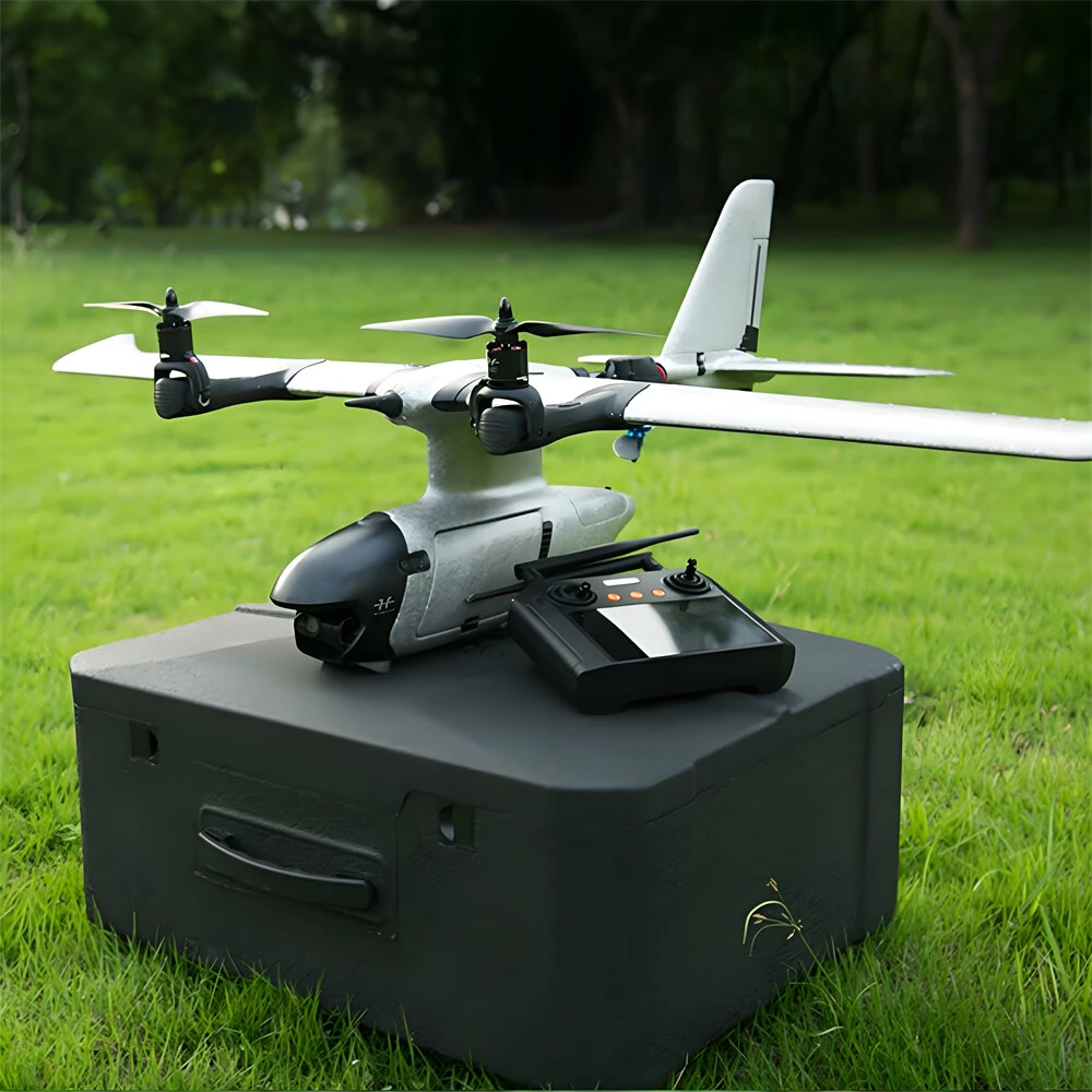 FireFly VTOL Vertical Takeoff and Landing Modular and Multi-Mount FPV Patrol Drone
