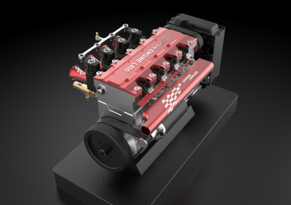 L400 14cc Inline-4-Zylinder-Viertakt-Wassergekühltes Nitro-Motor Modell