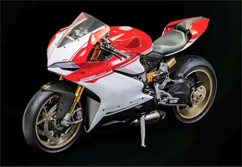 1299 1:4 Motorrad Modell Kit Endausgabe Hochleistungsmotor Aus Hochwertigem Metall