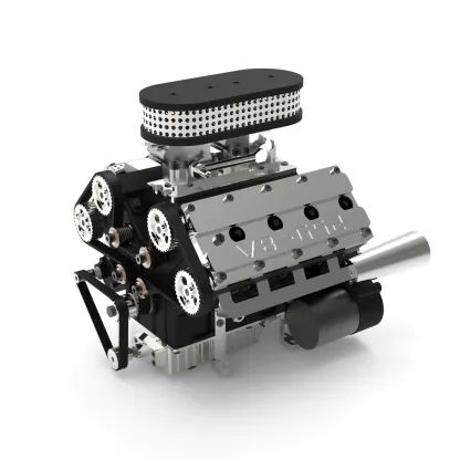 V8 78CC V8 Funktionierendes Maßstabsmodell-Motor