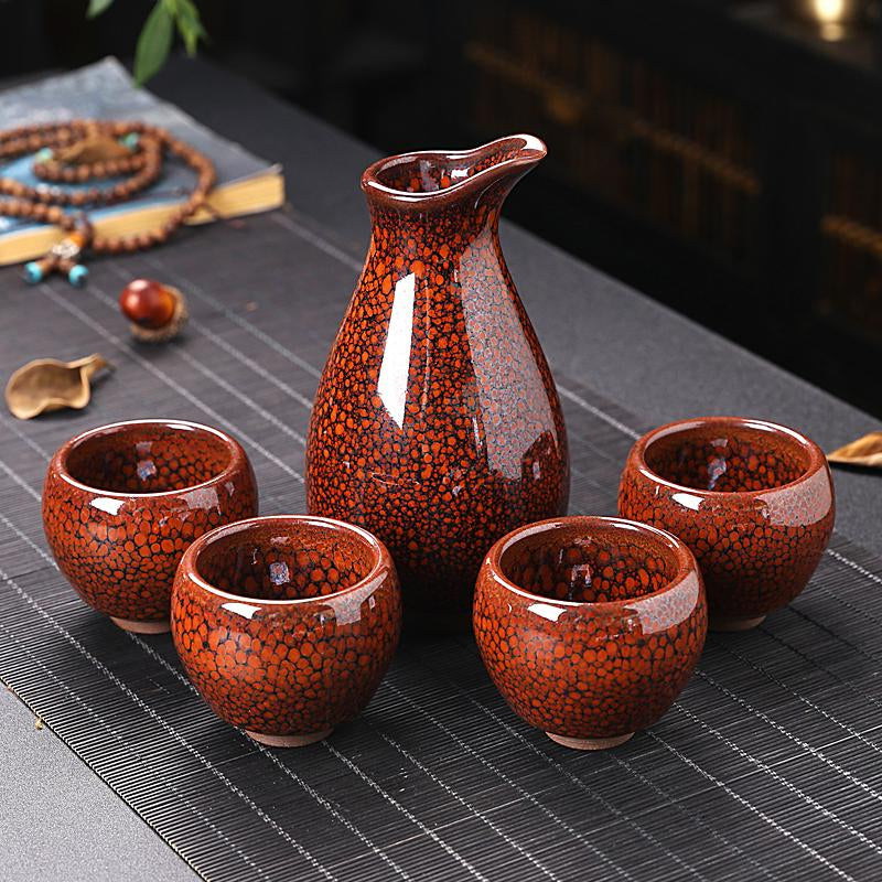 Orange Sake Set