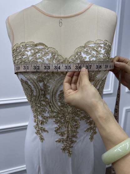 BABYONLINE D.R.E.S.S. Formal Dresses for Women Bodycon Mermaid Appliques Lace Elegant Prom Dress XIN262