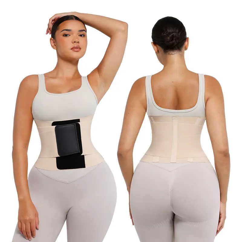 Belt Waist Cincher Ab Belt with Triple Wrap WomenB Comfortable Fabrics Nylon Adjustable Multicolor Lady Festival Womenswear Lady Comfort Fabrics Womenswear Fits Sexy Waist Trainer