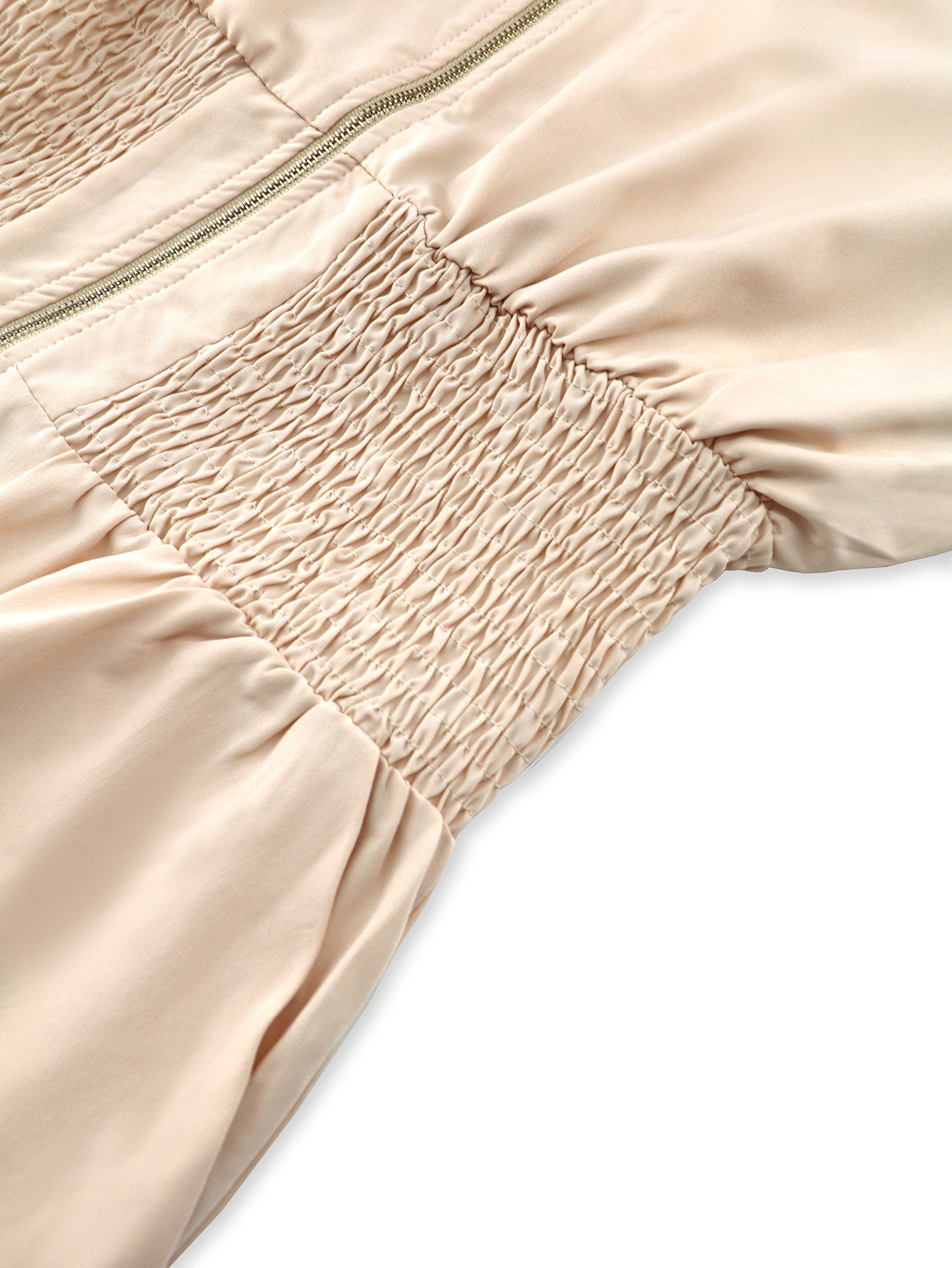 Summer Smocked Midi Dress - Elegant V-Neck