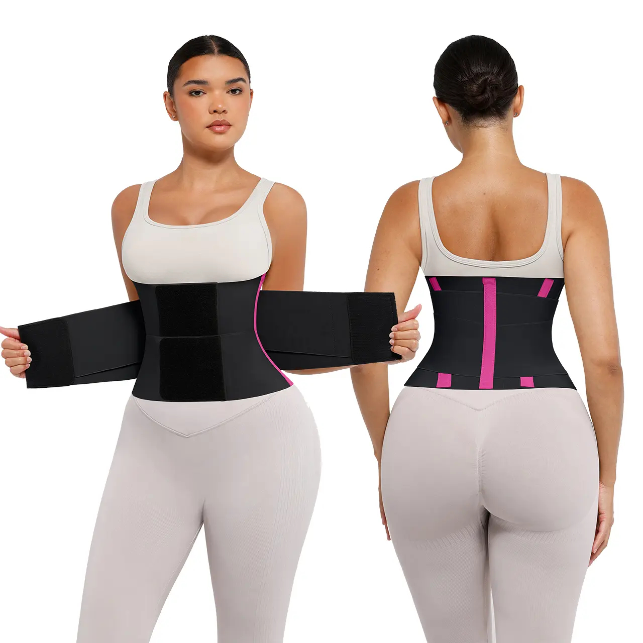 Belt Waist Cincher Ab Belt with Triple Wrap WomenB Comfortable Fabrics Nylon Adjustable Multicolor Lady Festival Womenswear Lady Comfort Fabrics Womenswear Fits Sexy Waist Trainer