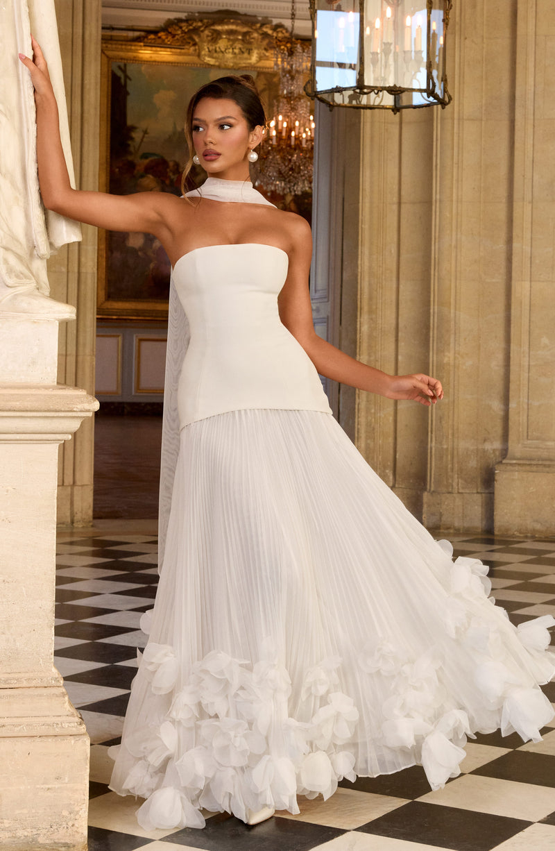 Seraphina Gown - Cherry Lacquer