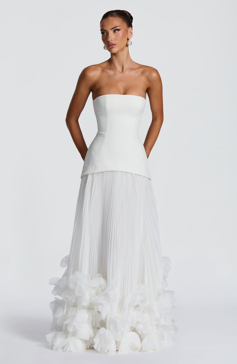 Seraphina Gown - Cherry Lacquer