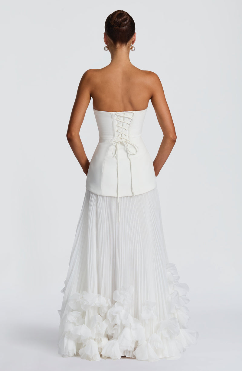 Seraphina Gown - Cherry Lacquer