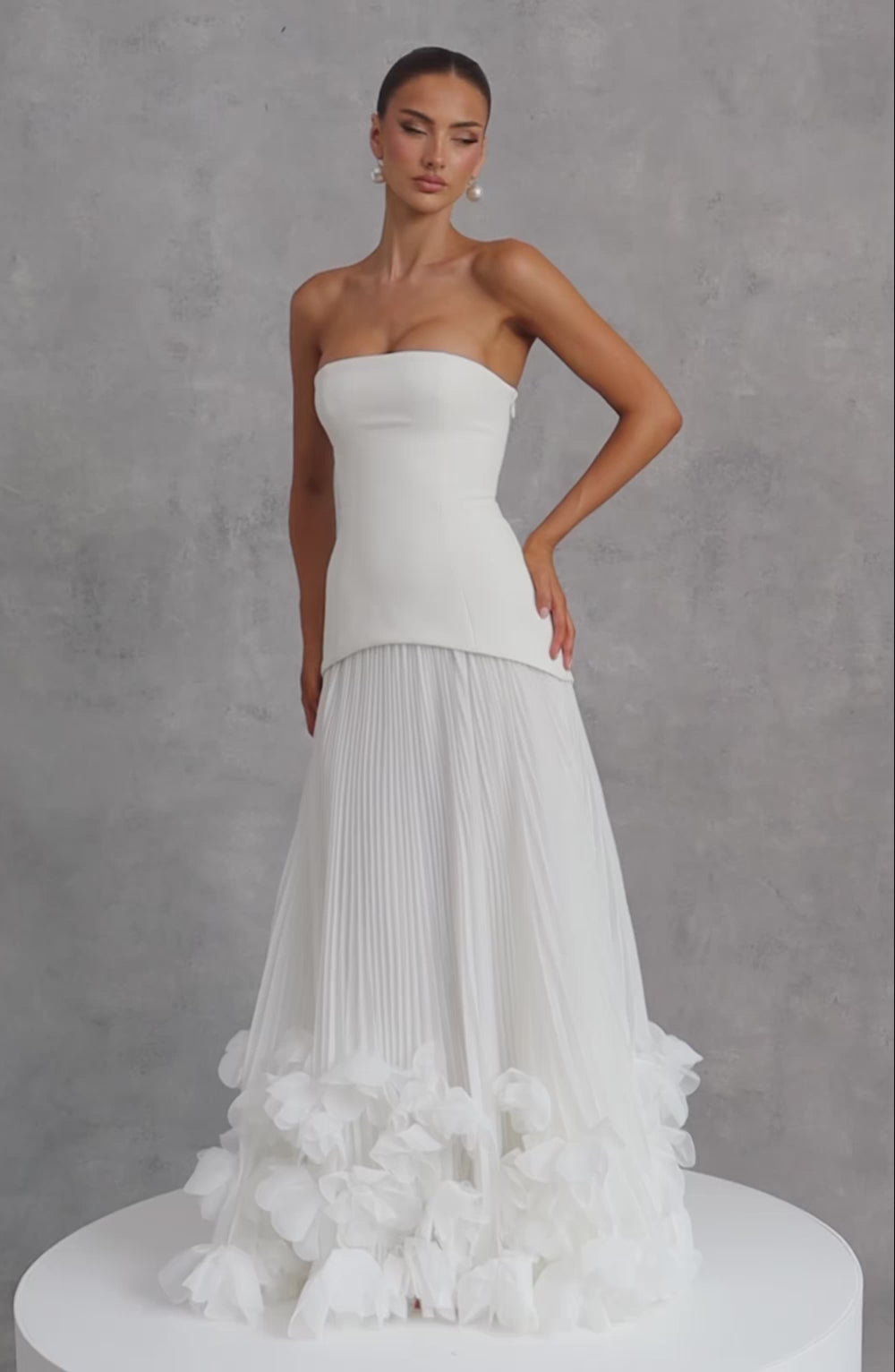 Seraphina Gown - Cherry Lacquer