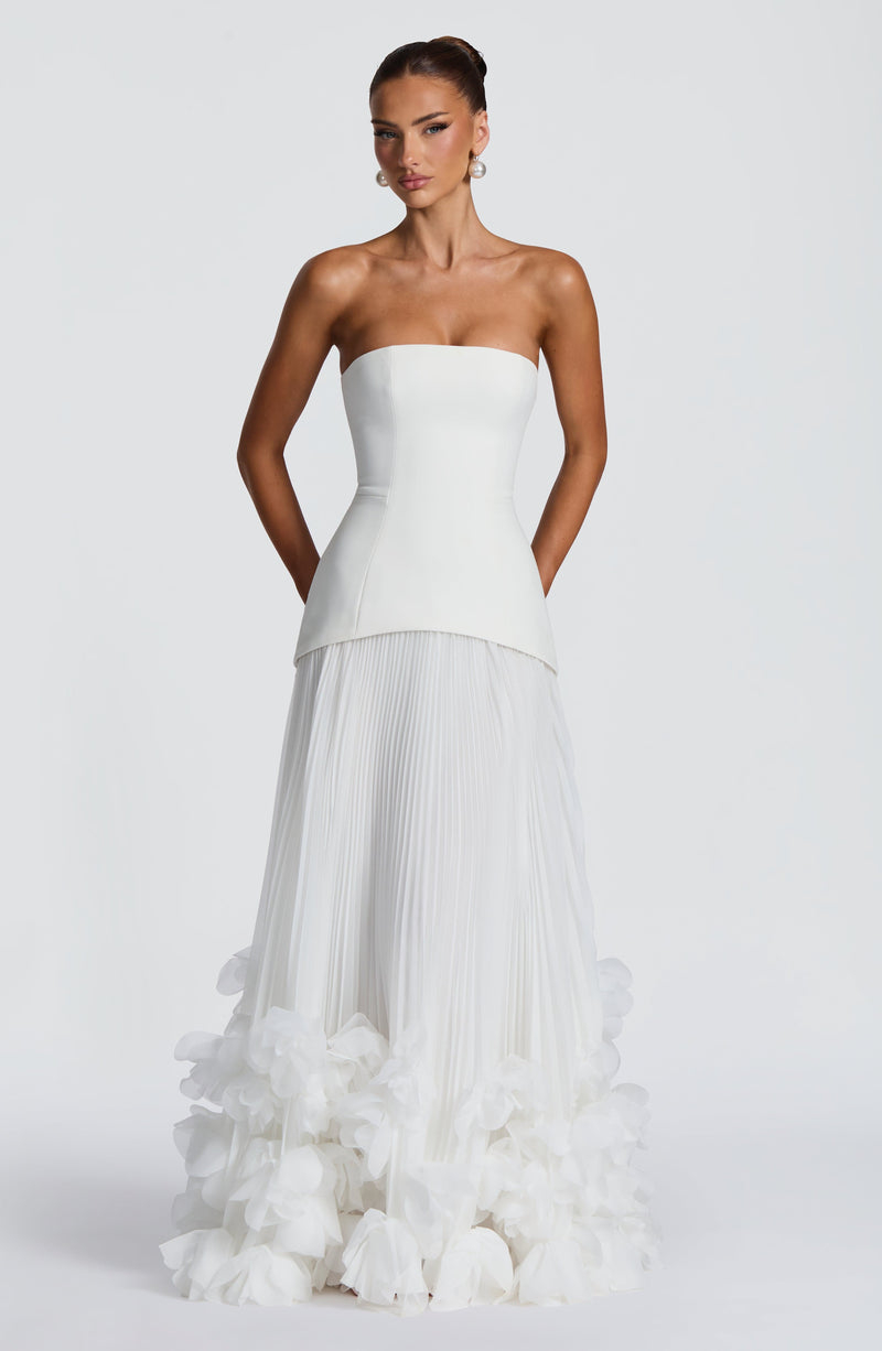 Seraphina Gown - Cherry Lacquer