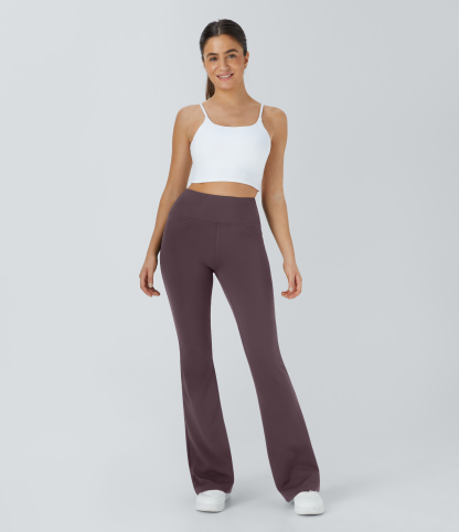 High Waisted Pocket Flare Yoga Leggings