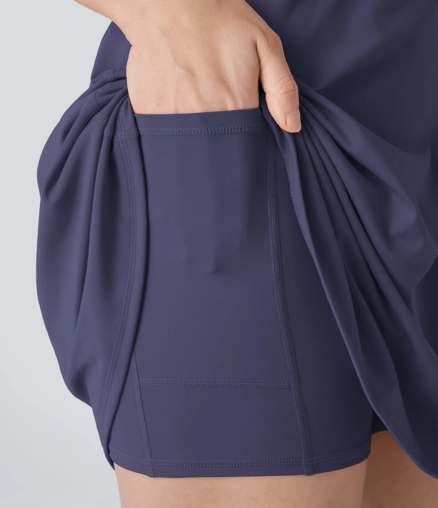 Backless Extended Plush Sports Dress-easy To Wear And Take Off Version