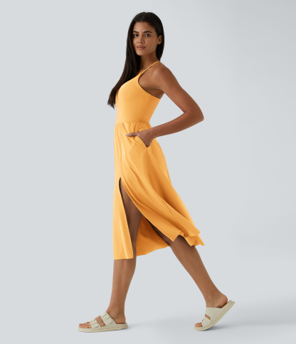 Everyday Midi Chill Dress-La Land