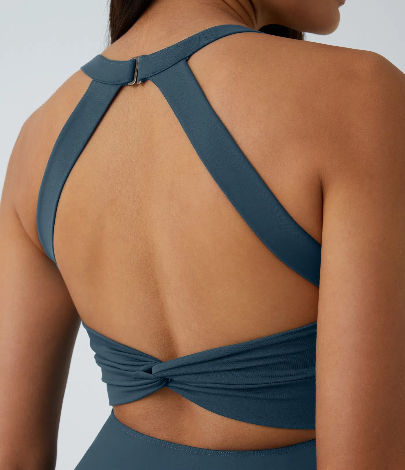 Lightweight Backless Kink Horn Low Support Dance Sports Dress-extended-easy To Put On And Take Off Version Of The A- C Cup