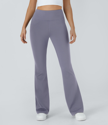 High Waisted Pocket Flare Yoga Leggings