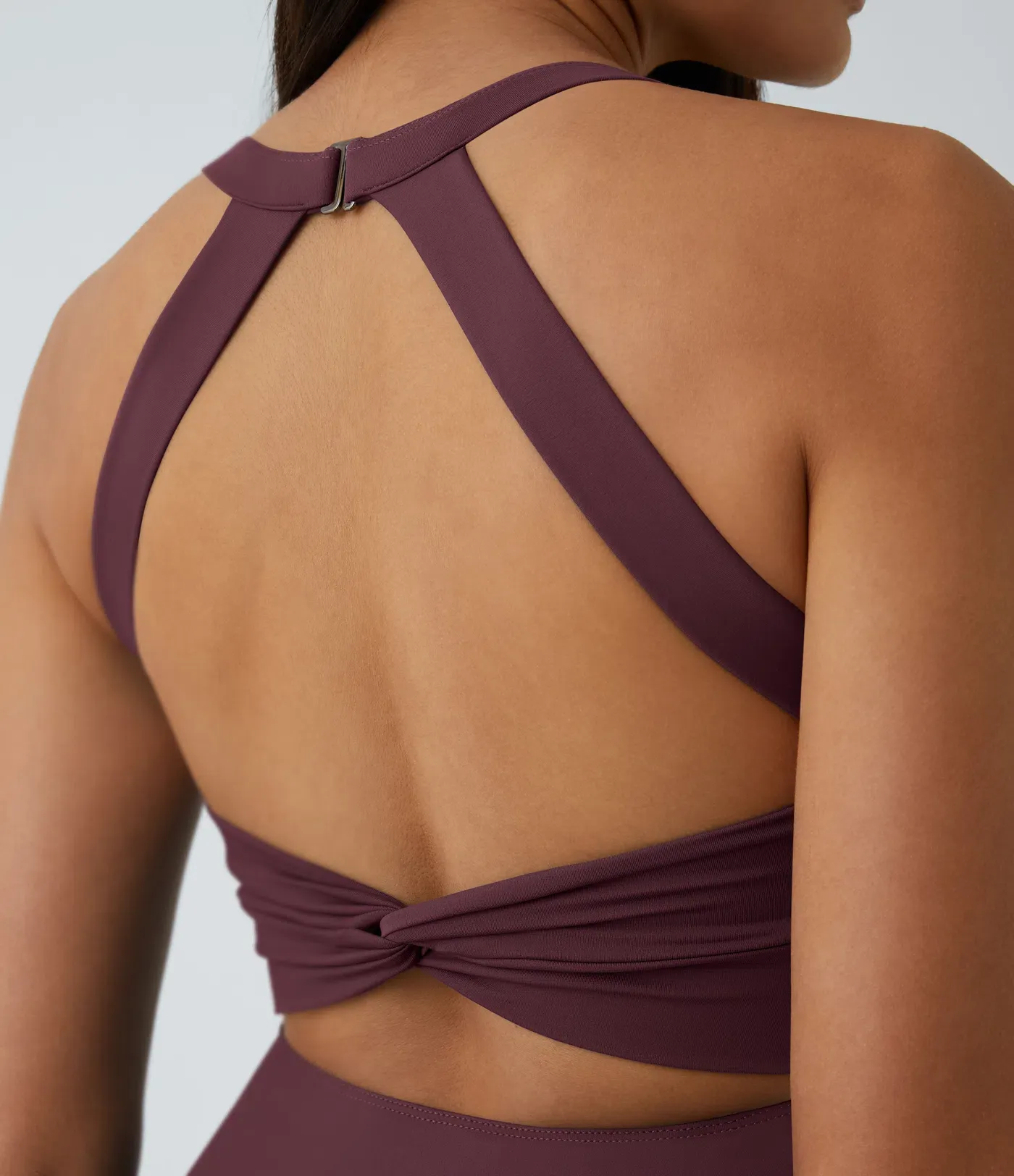 Lightweight Backless Kink Horn Low Support Dance Sports Dress-extended-easy To Put On And Take Off Version Of The A- C Cup