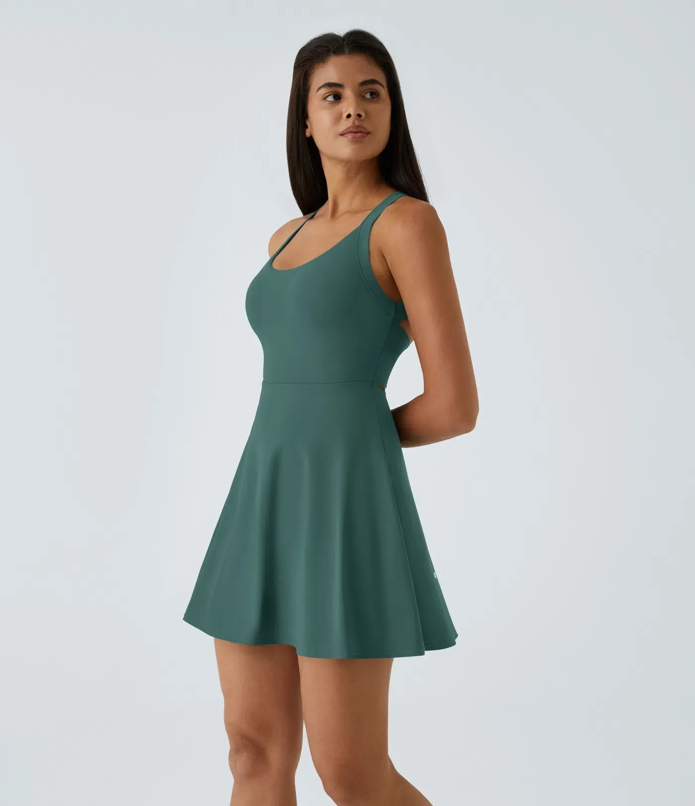 Lightweight Backless Kink Horn Low Support Dance Sports Dress-extended-easy To Put On And Take Off Version Of The A- C Cup