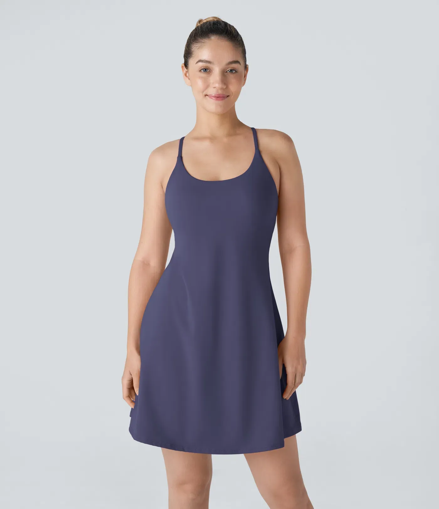 Backless Extended Plush Sports Dress-easy To Wear And Take Off Version