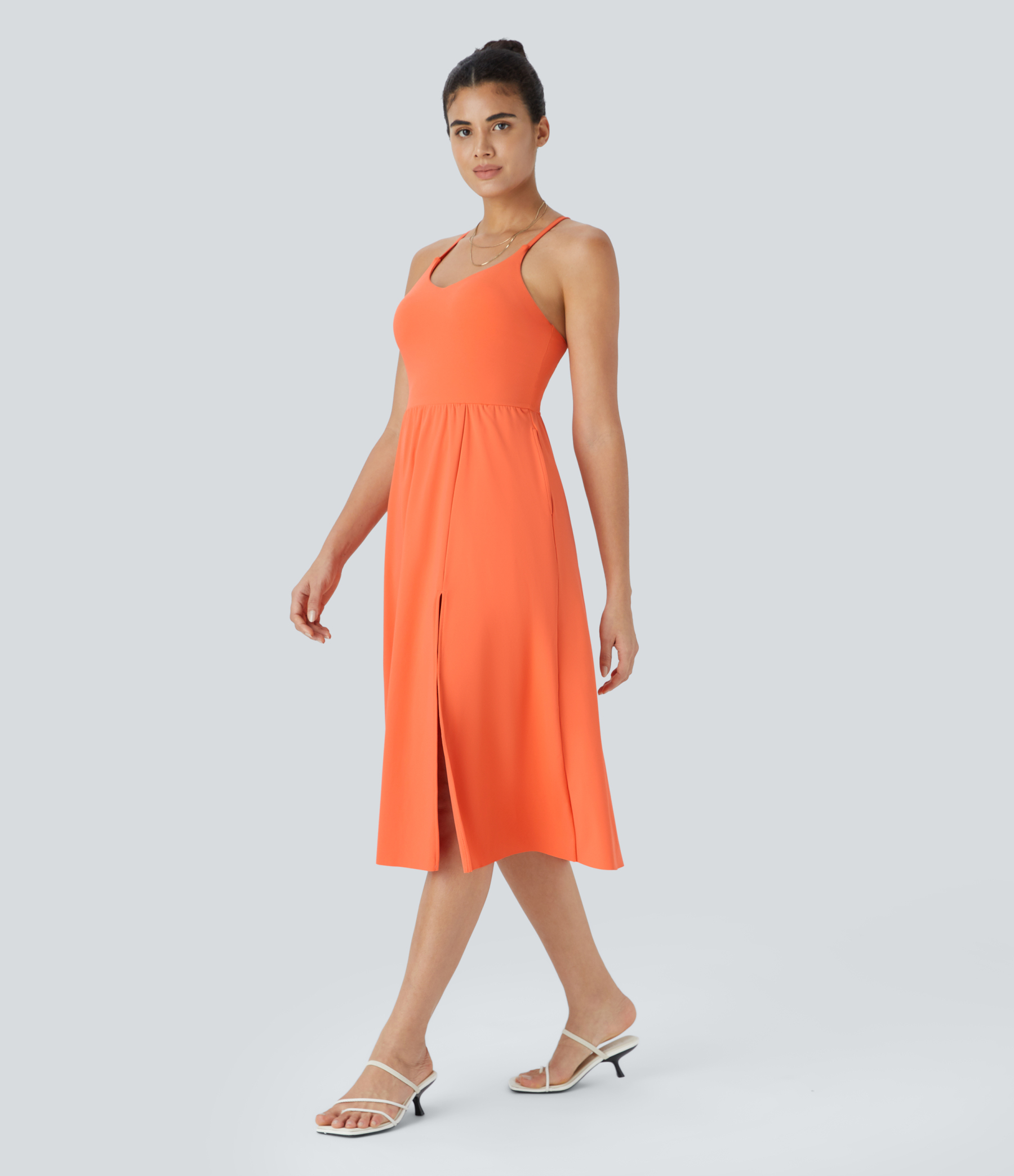 Everyday Midi Chill Dress-La Land