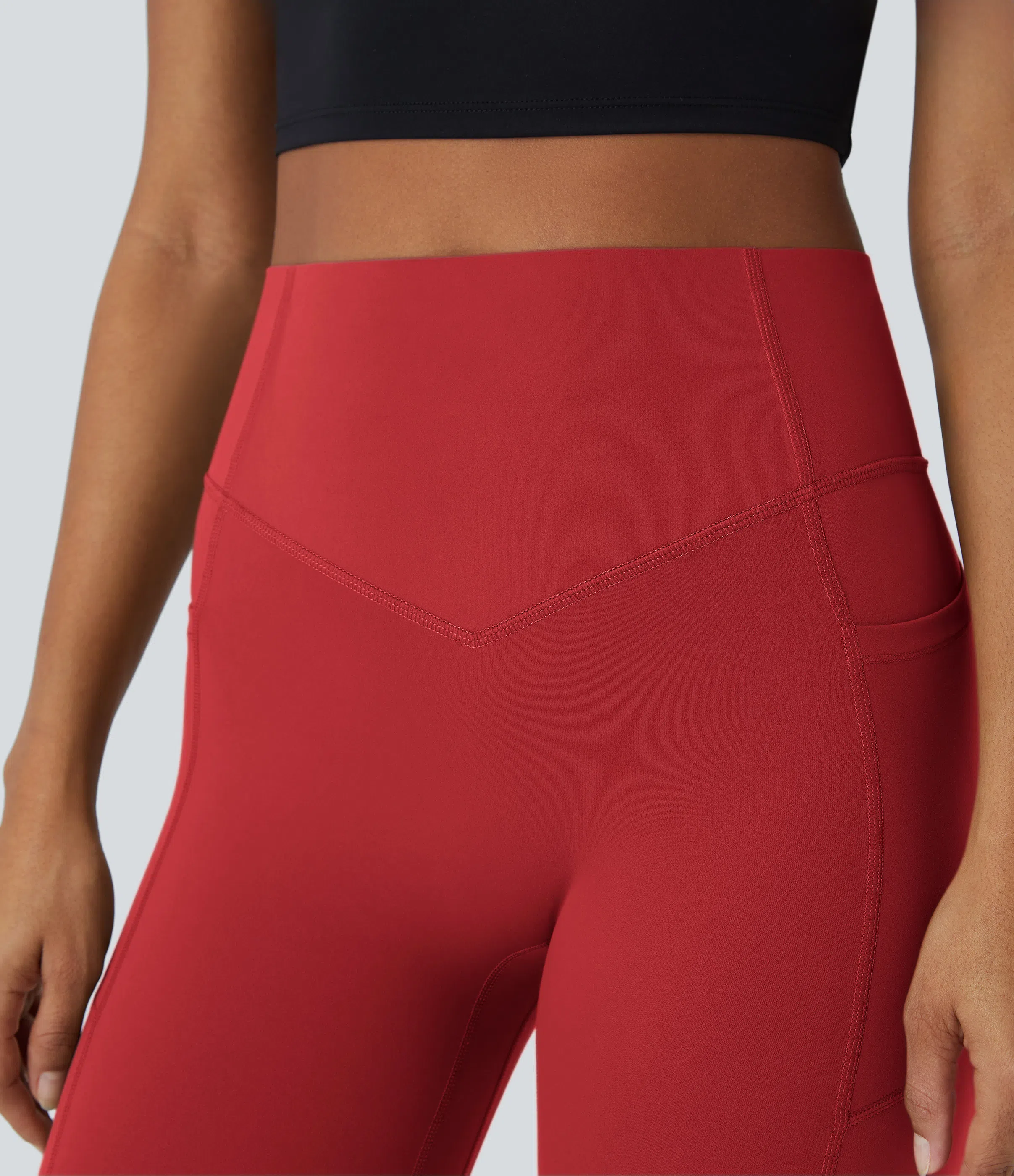 High Waisted Scrunch Butt Lifting Tummy Control Pocket Shaping Training Leggings