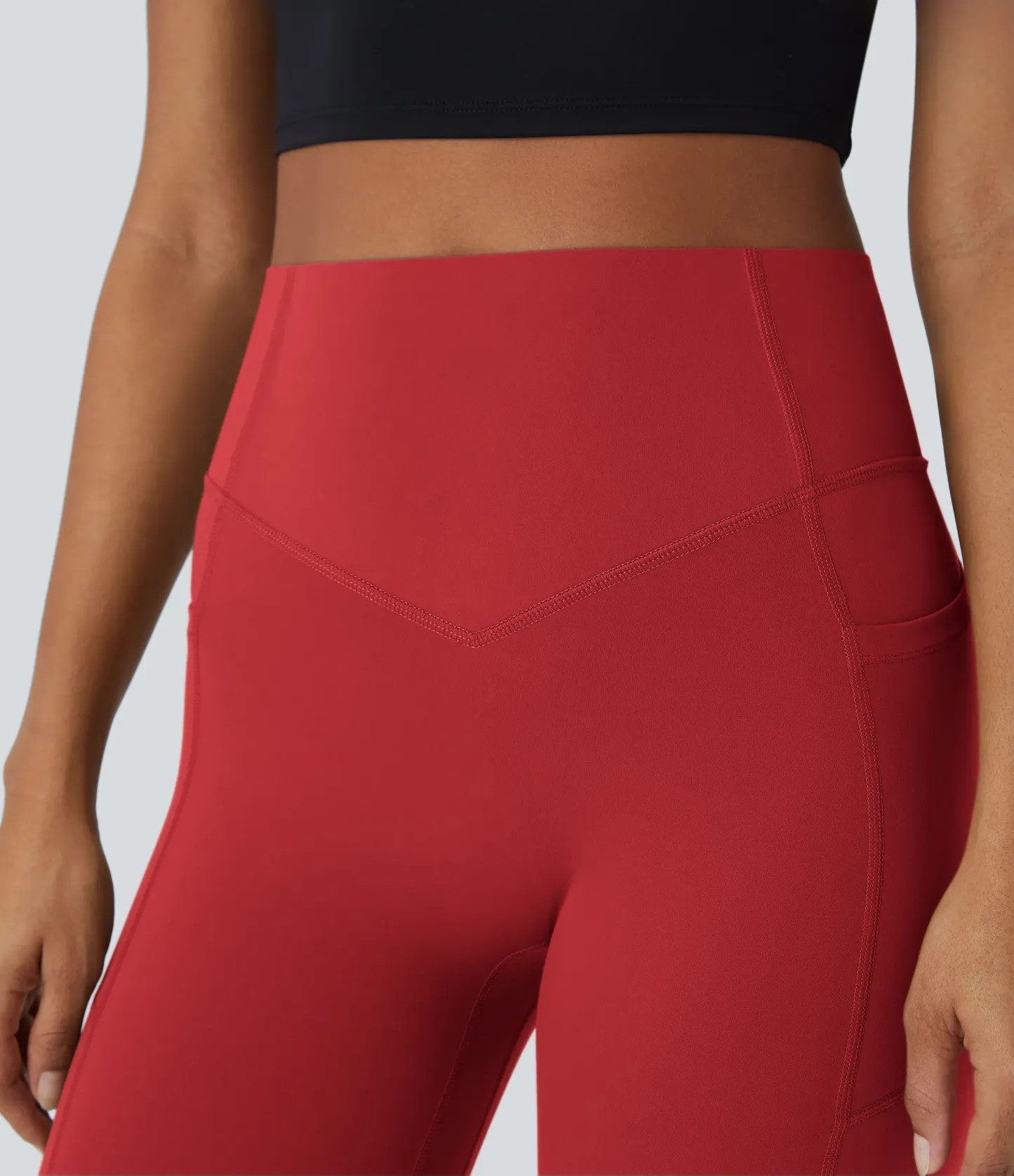 High Waisted Scrunch Butt Lifting Tummy Control Pocket Shaping Training Leggings