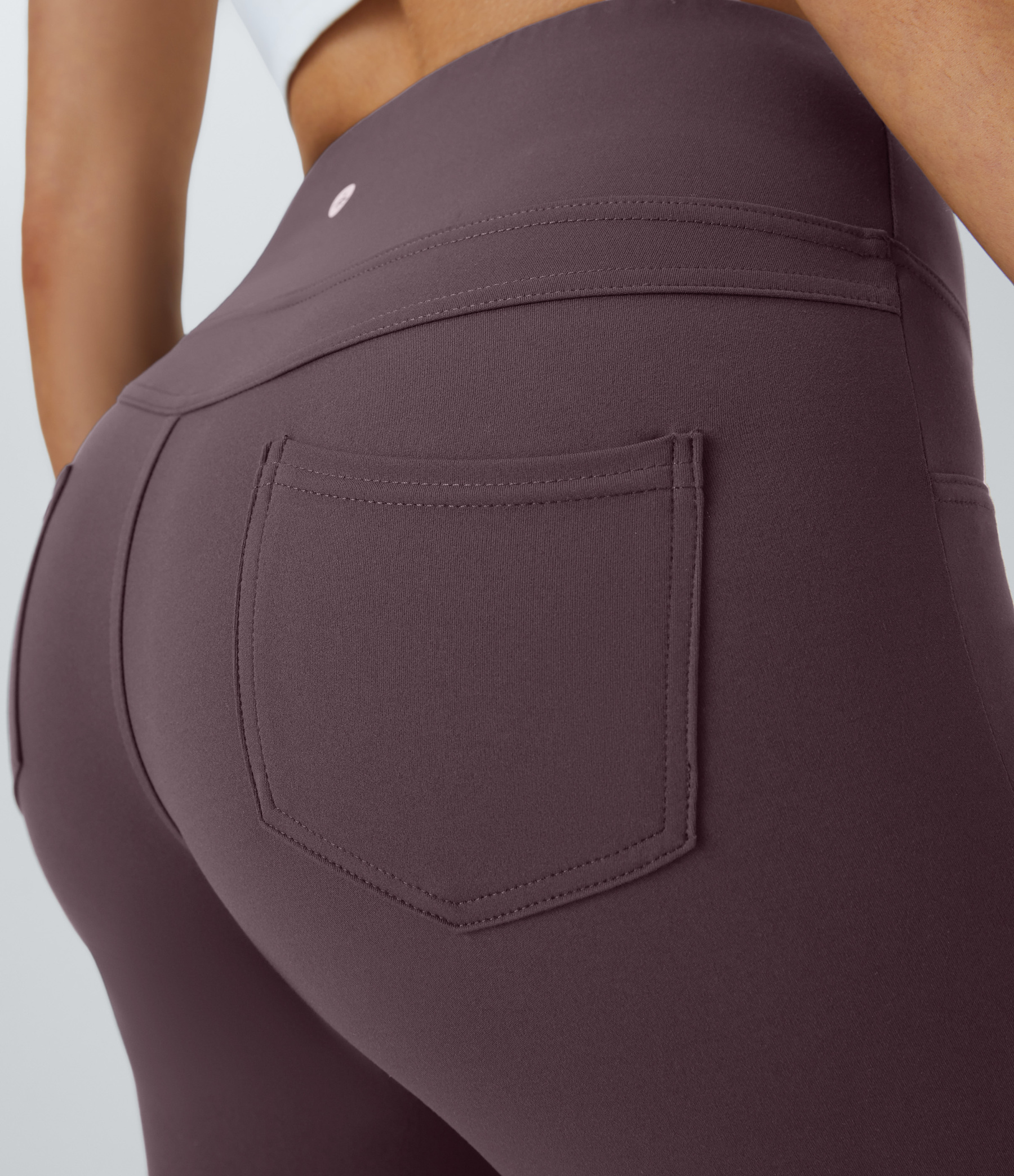 High Waisted Pocket Flare Yoga Leggings