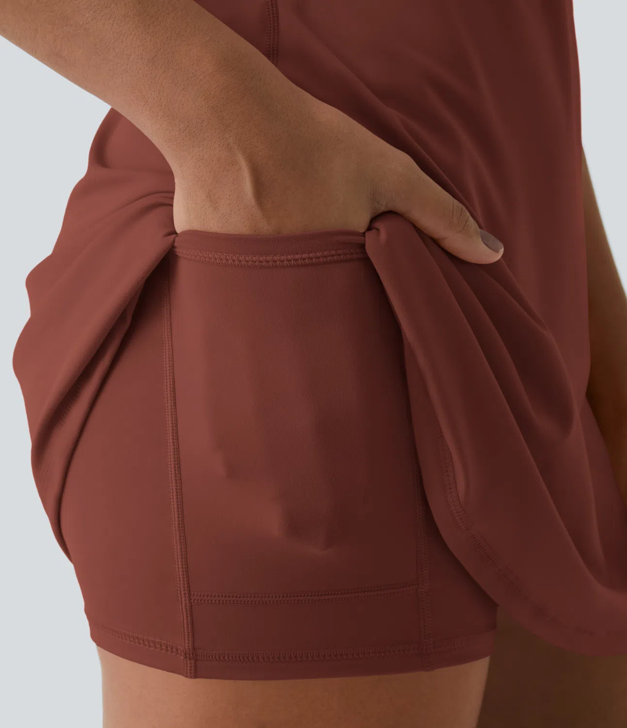 Open Back Plush Sports Dress-easy To Wear And Take Off Version