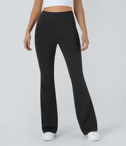 High Waisted Pocket Flare Yoga Leggings