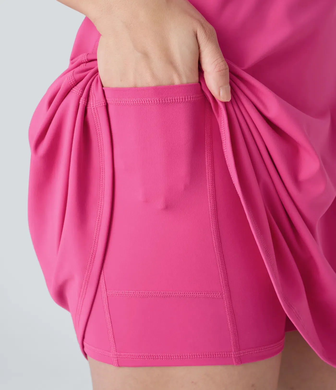 Backless Extended Plush Sports Dress-easy To Wear And Take Off Version