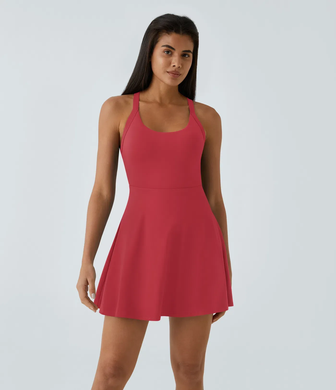 Lightweight Backless Kink Horn Low Support Dance Sports Dress-extended-easy To Put On And Take Off Version Of The A- C Cup