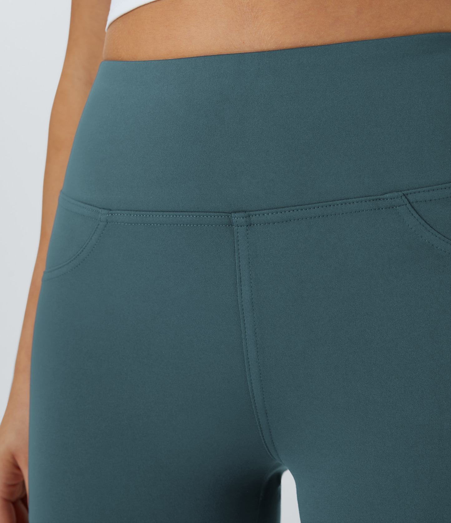 High Waisted Pocket Flare Yoga Leggings