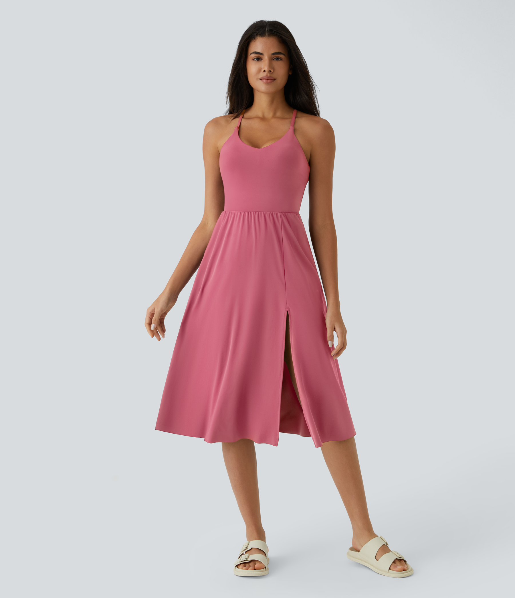 Everyday Midi Chill Dress-La Land