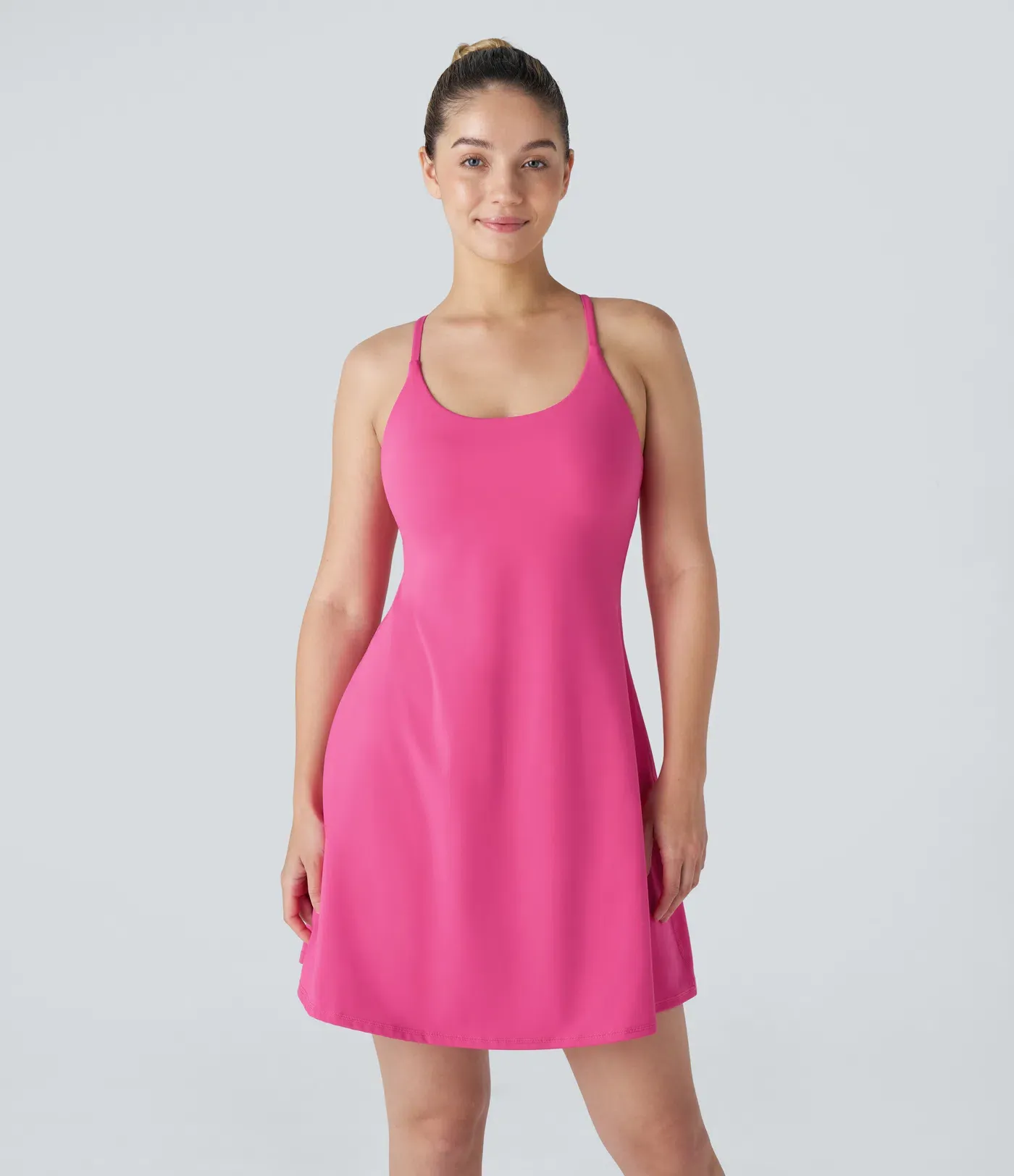 Backless Extended Plush Sports Dress-easy To Wear And Take Off Version