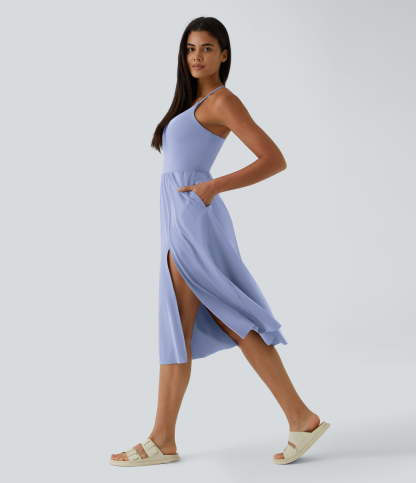 Everyday Midi Chill Dress-La Land
