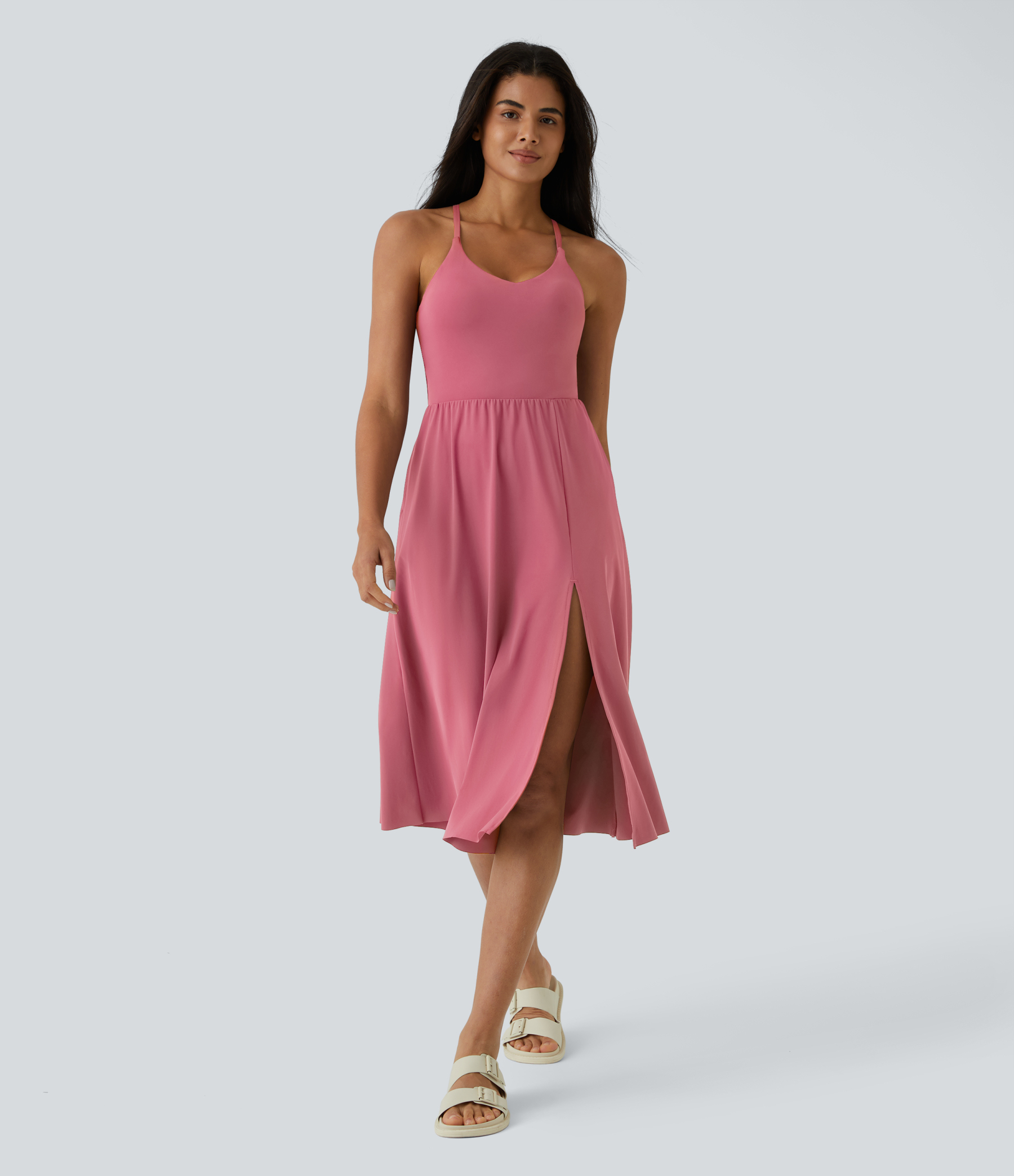 Everyday Midi Chill Dress-La Land