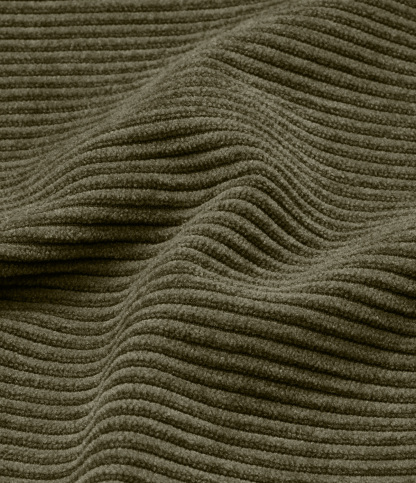 Mid Rise Zipper Pocket Corduroy Casual Pants