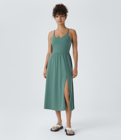 Everyday Midi Chill Dress-La Land