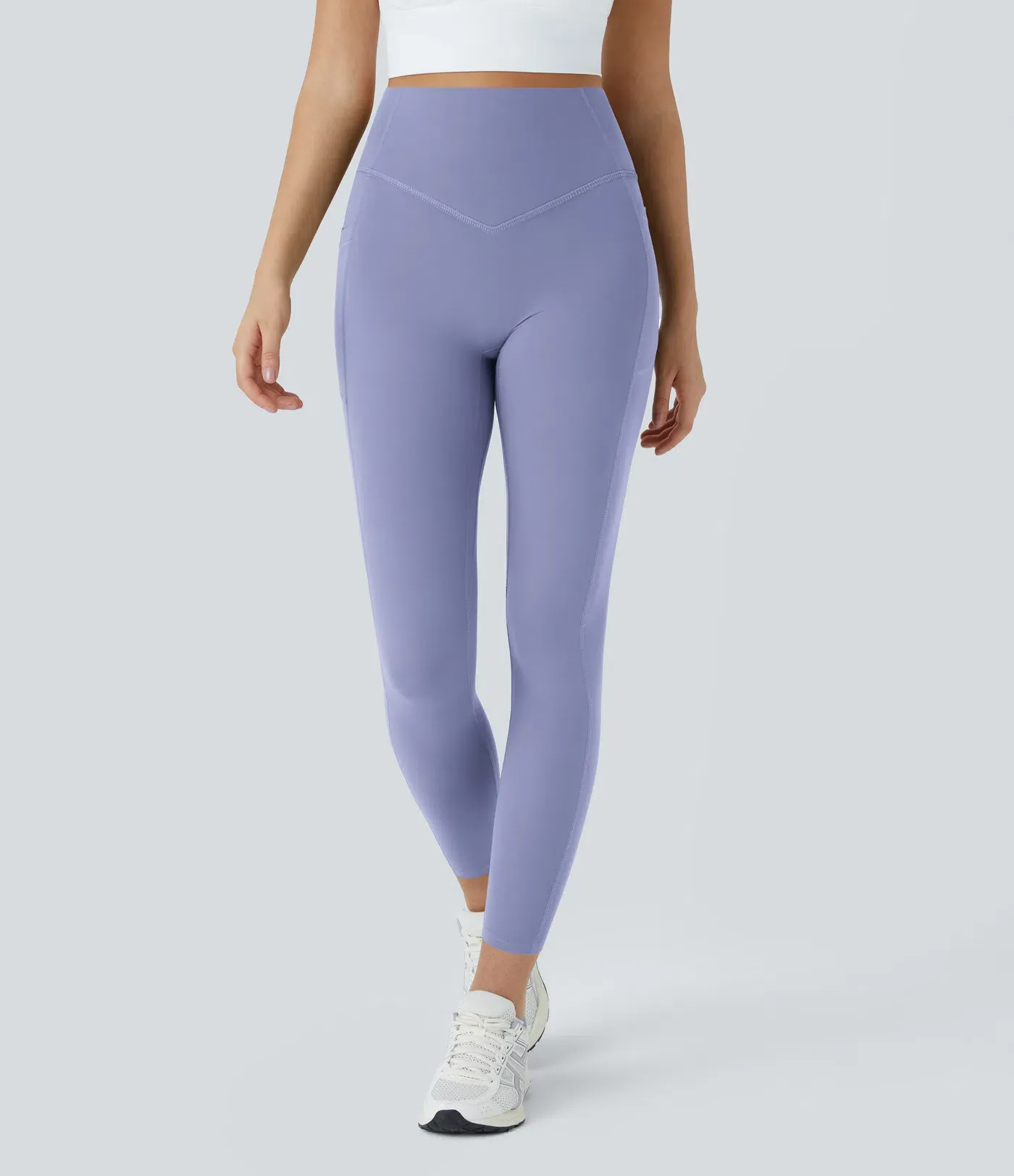 High Waisted Scrunch Butt Lifting Tummy Control Pocket Shaping Training Leggings