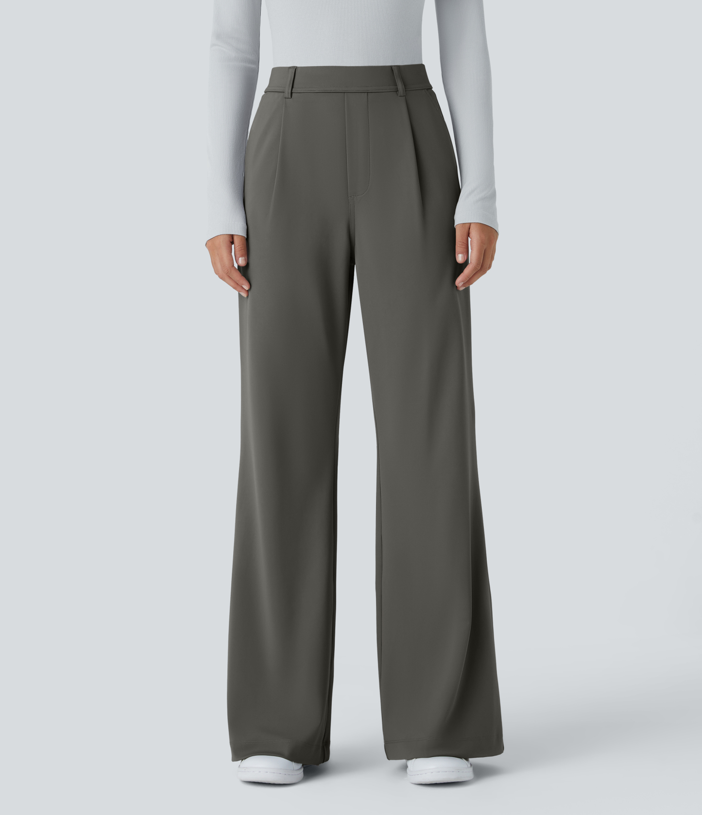 DayStretch High Waisted Pocket Work Flare Pants