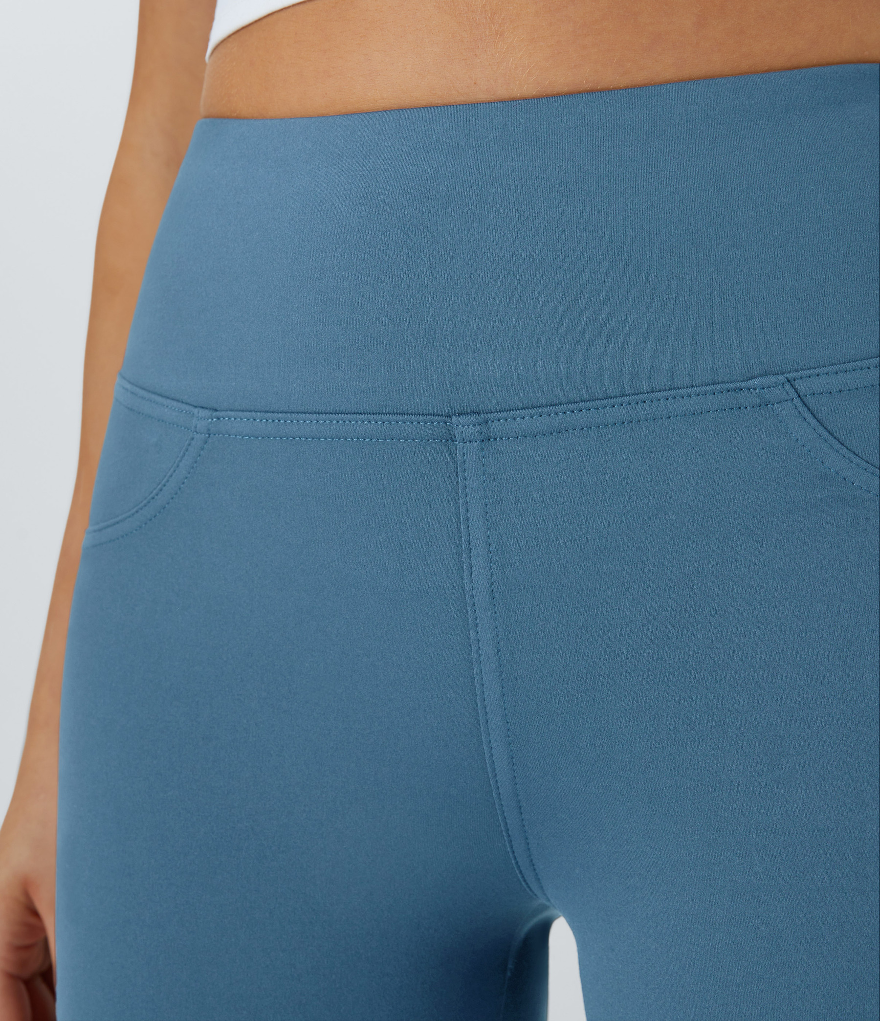 High Waisted Pocket Flare Yoga Leggings