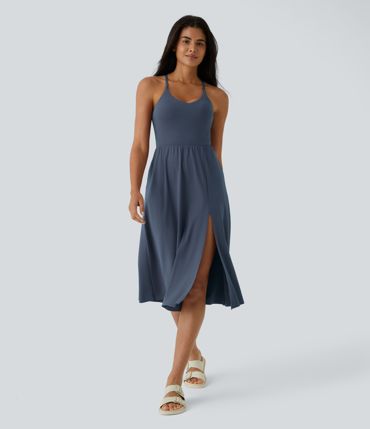 Everyday Midi Chill Dress-La Land