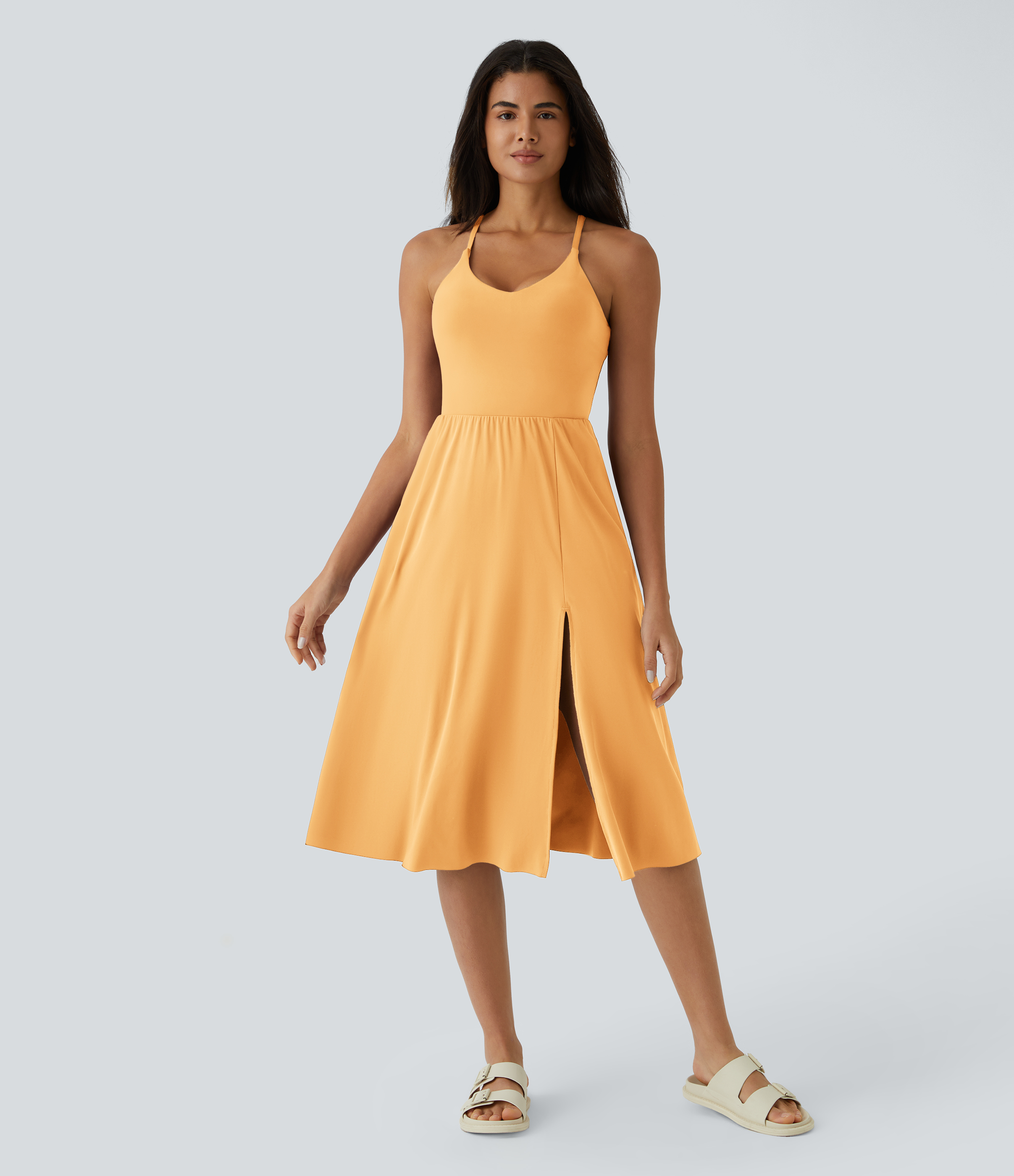 Everyday Midi Chill Dress-La Land