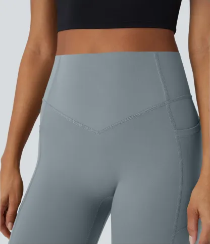 High Waisted Scrunch Butt Lifting Tummy Control Pocket Shaping Training Leggings