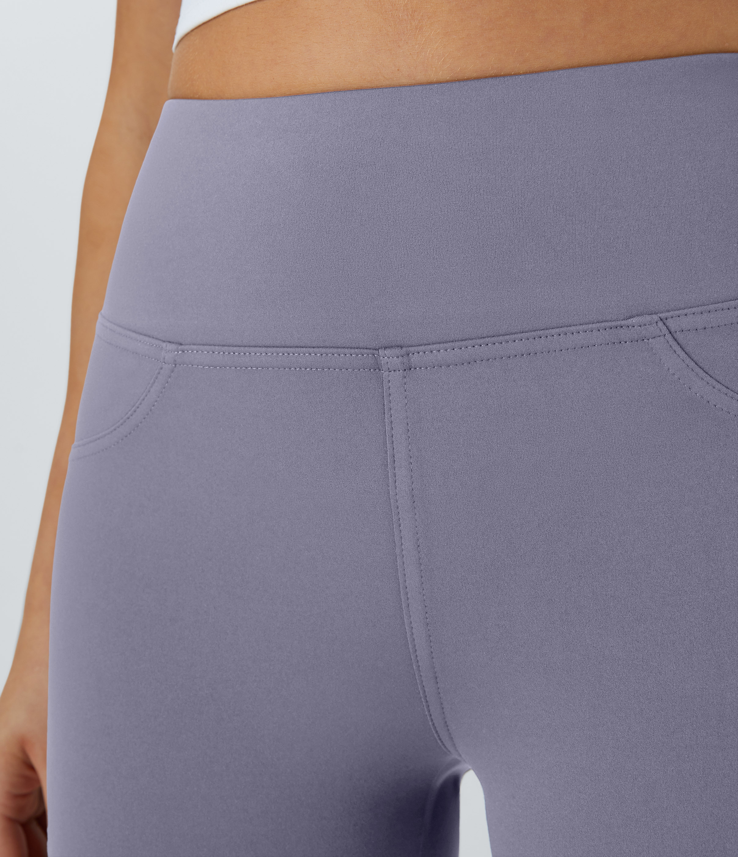 High Waisted Pocket Flare Yoga Leggings