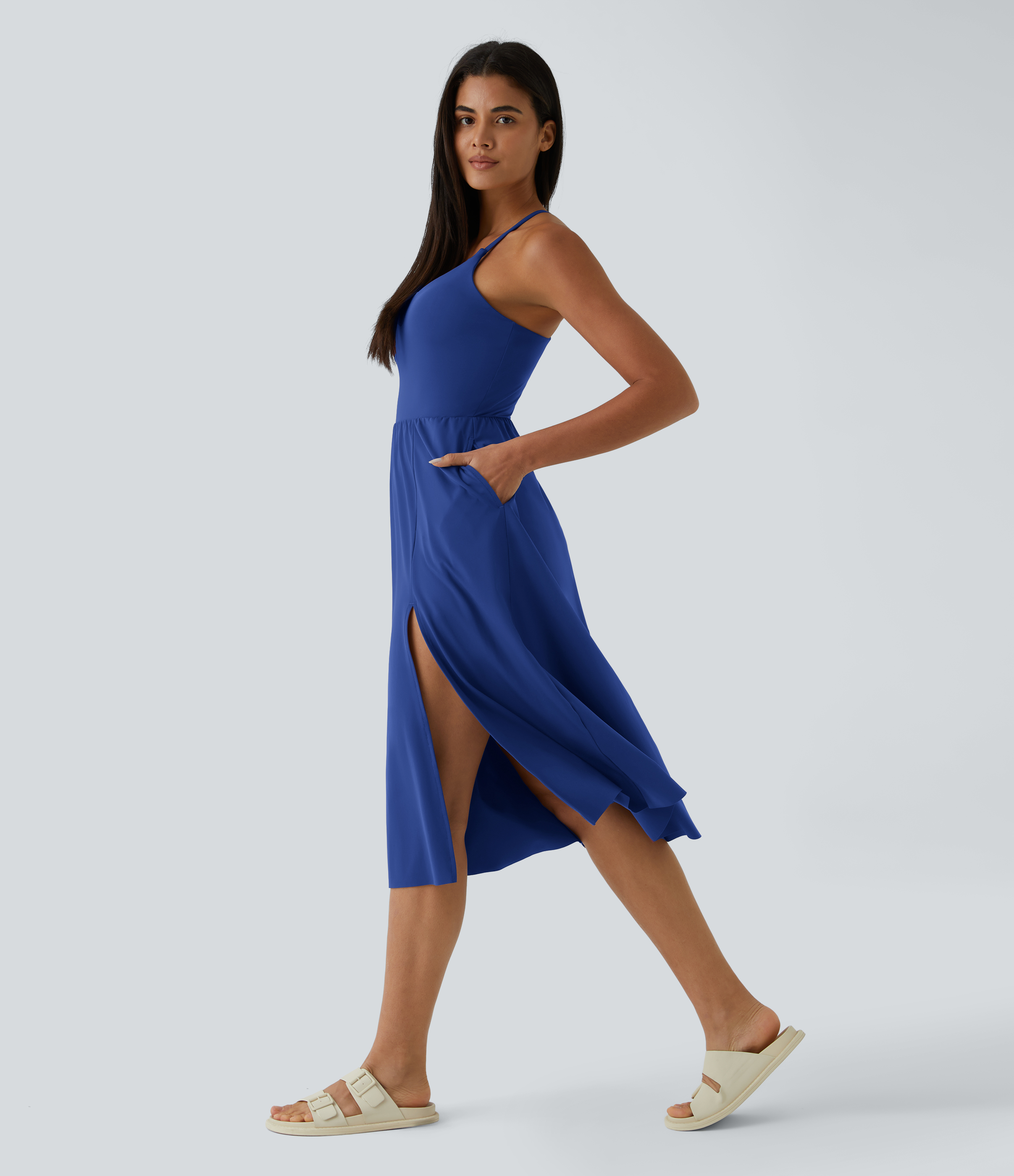 Everyday Midi Chill Dress-La Land