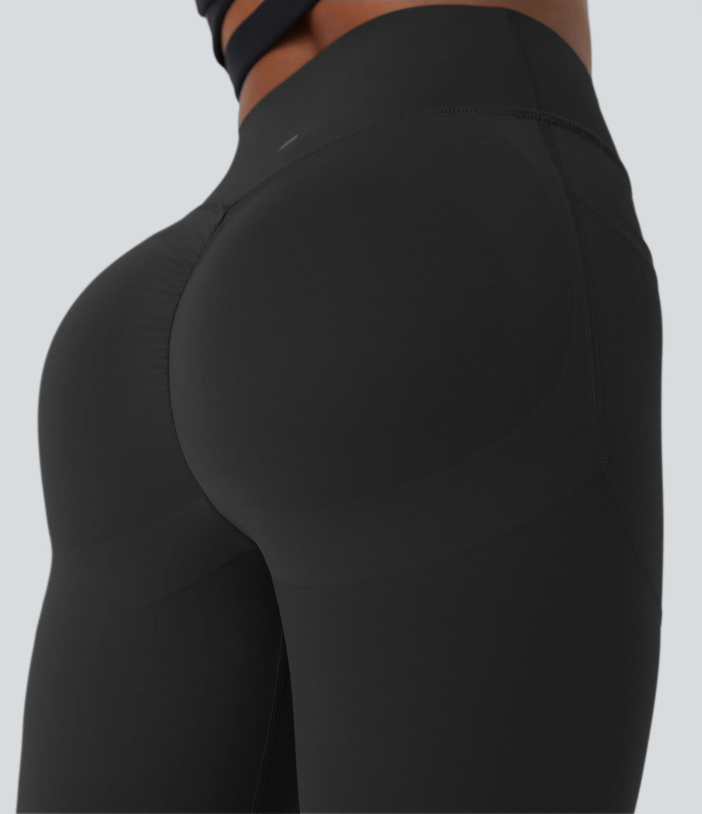High Waisted Scrunch Butt Lifting Tummy Control Pocket Shaping Training Leggings