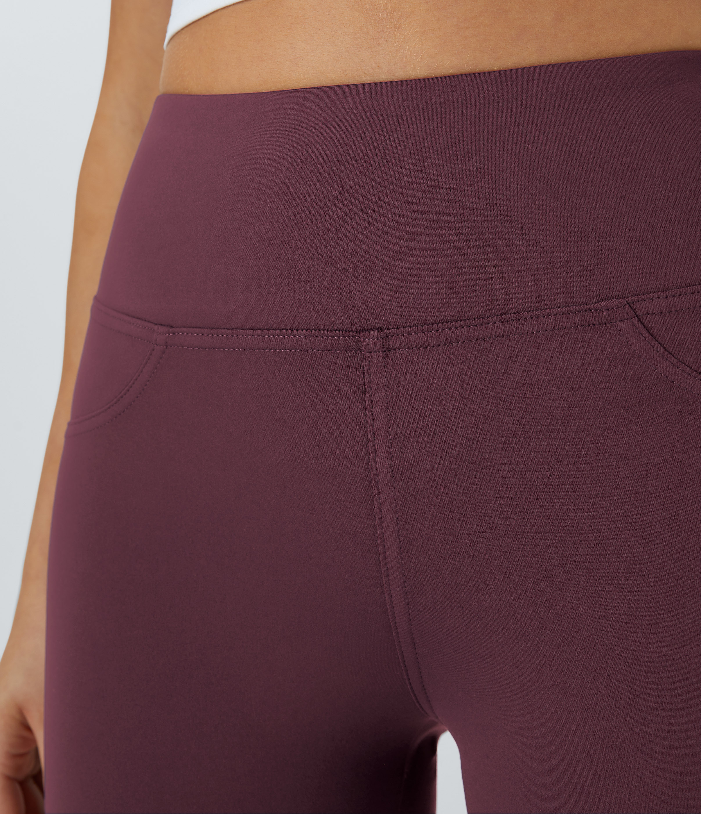 High Waisted Pocket Flare Yoga Leggings