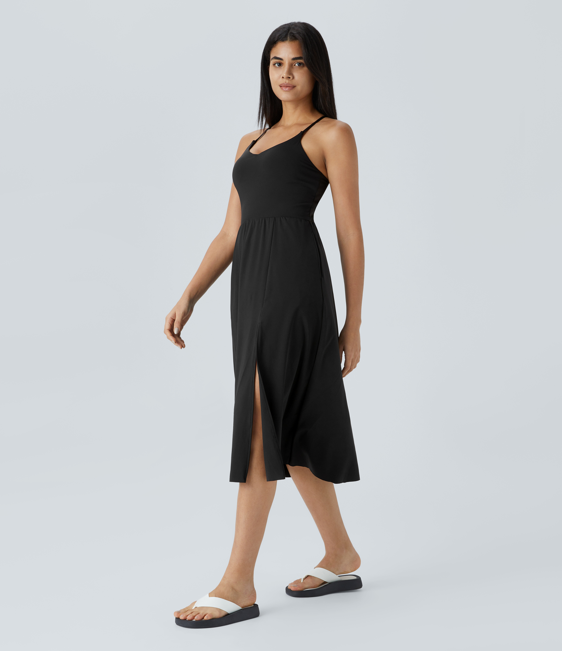 Everyday Midi Chill Dress-La Land