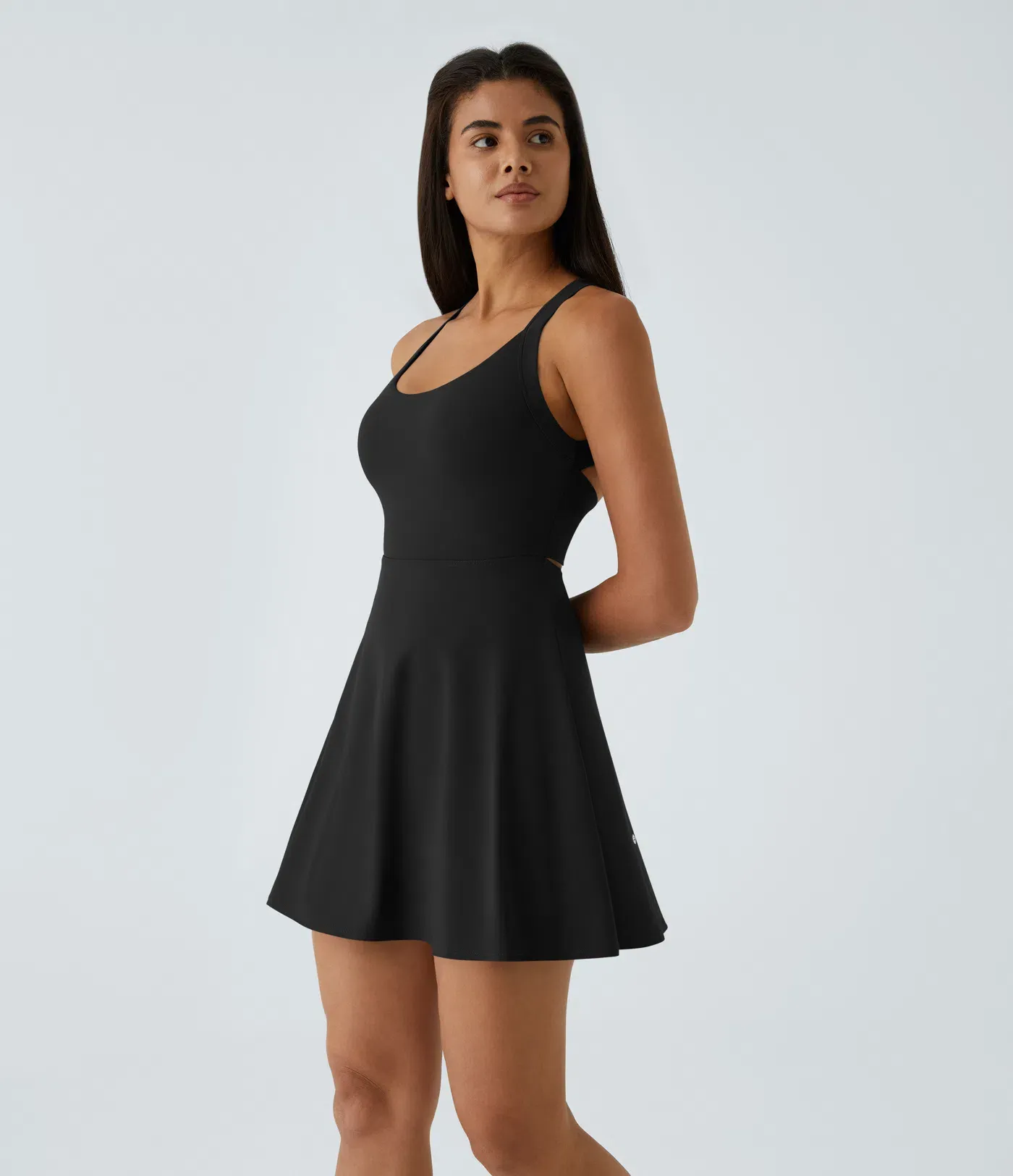 Lightweight Backless Kink Horn Low Support Dance Sports Dress-extended-easy To Put On And Take Off Version Of The A- C Cup